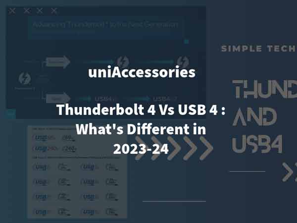 USB 4.0 y Thunderbolt 4: diferencias y similitudes entre las dos