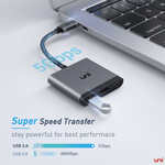 USB 3.0 Port in USB C Multiport Hub | uni