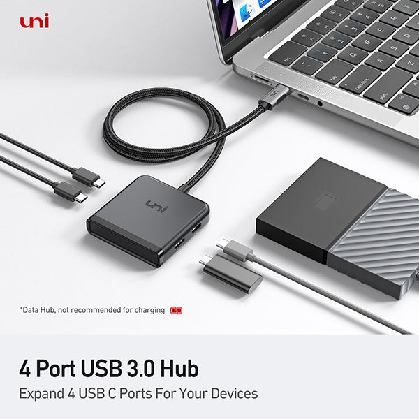 Concentrador USB-C 5G｜4*USB-C | Etéreo