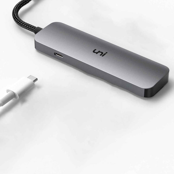 USB C to 4 USB C Hub - 10Gbps, 4 Ports, 100W PD, Durable Design｜uni®