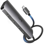 USB-C Hub ( 5 in 1 ) | 4*USB-C+PD | Uflat