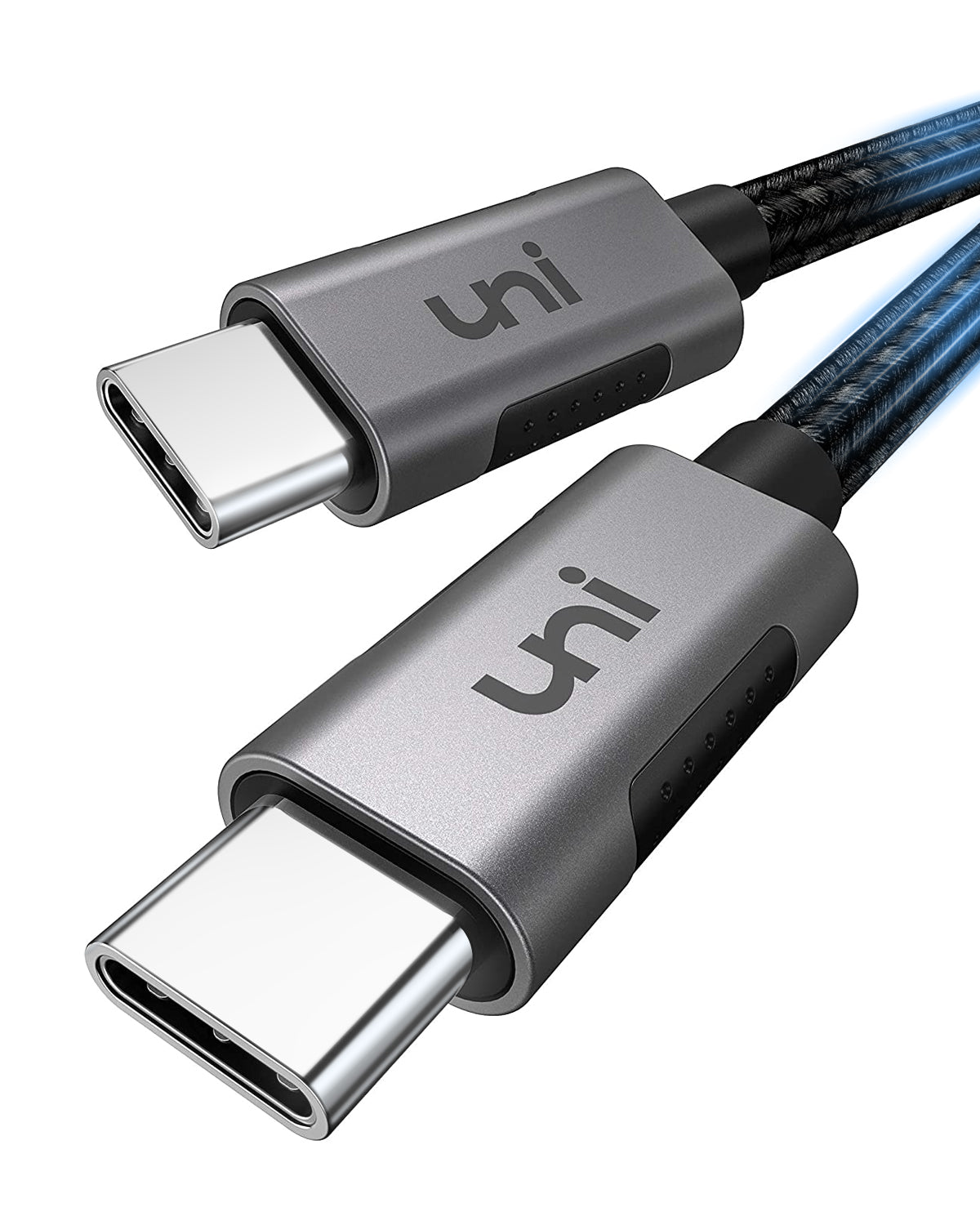 НЕОГРАНИЧЕННЫЙ | Кабель для быстрой зарядки USB-C на USB-C мощностью 100 Вт | 2 м / 3 м / 4,5 м