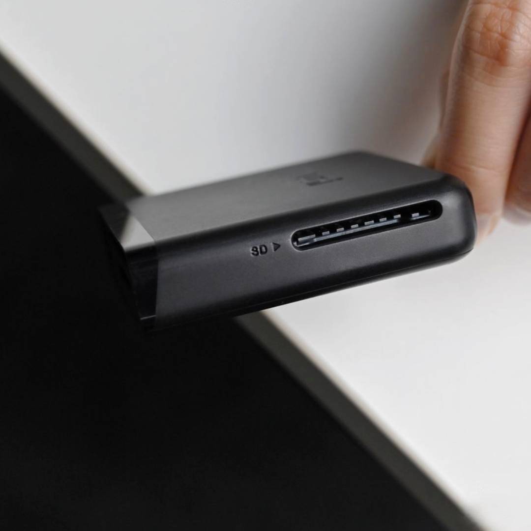 Card Reader, SD/TF/MS/CF , Dual Connector Card Adapter | 5Gbps | uni®