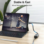 Stable & Fast Network up to 1000Mbps/100M/10M Gigabit Ethernet | uni