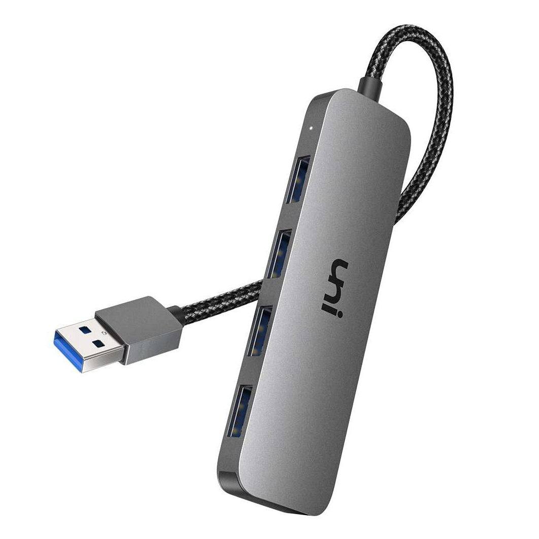 USB Adapter, 4 x USB 3.0 port Hub for MacBook Pro | uni