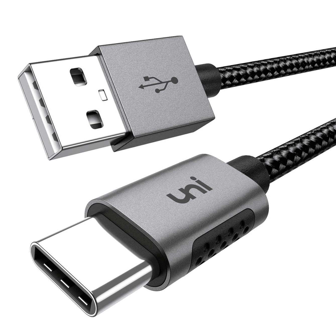uni® USB C Fast Cable, Nylon Braided
