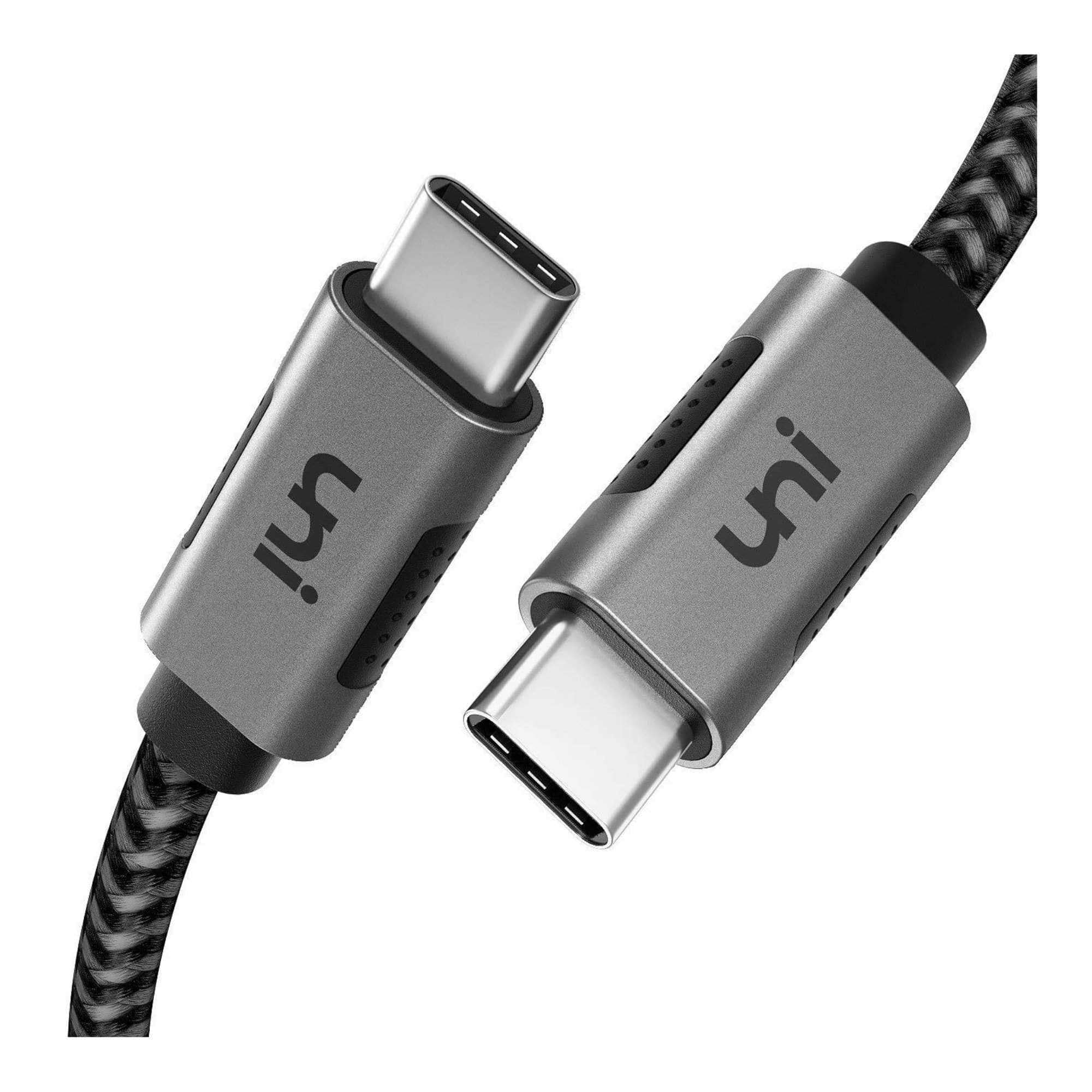 uni Cable USB C vers USB C [3M 100W] Charge Ultra-Rapide, Câble Type C QC