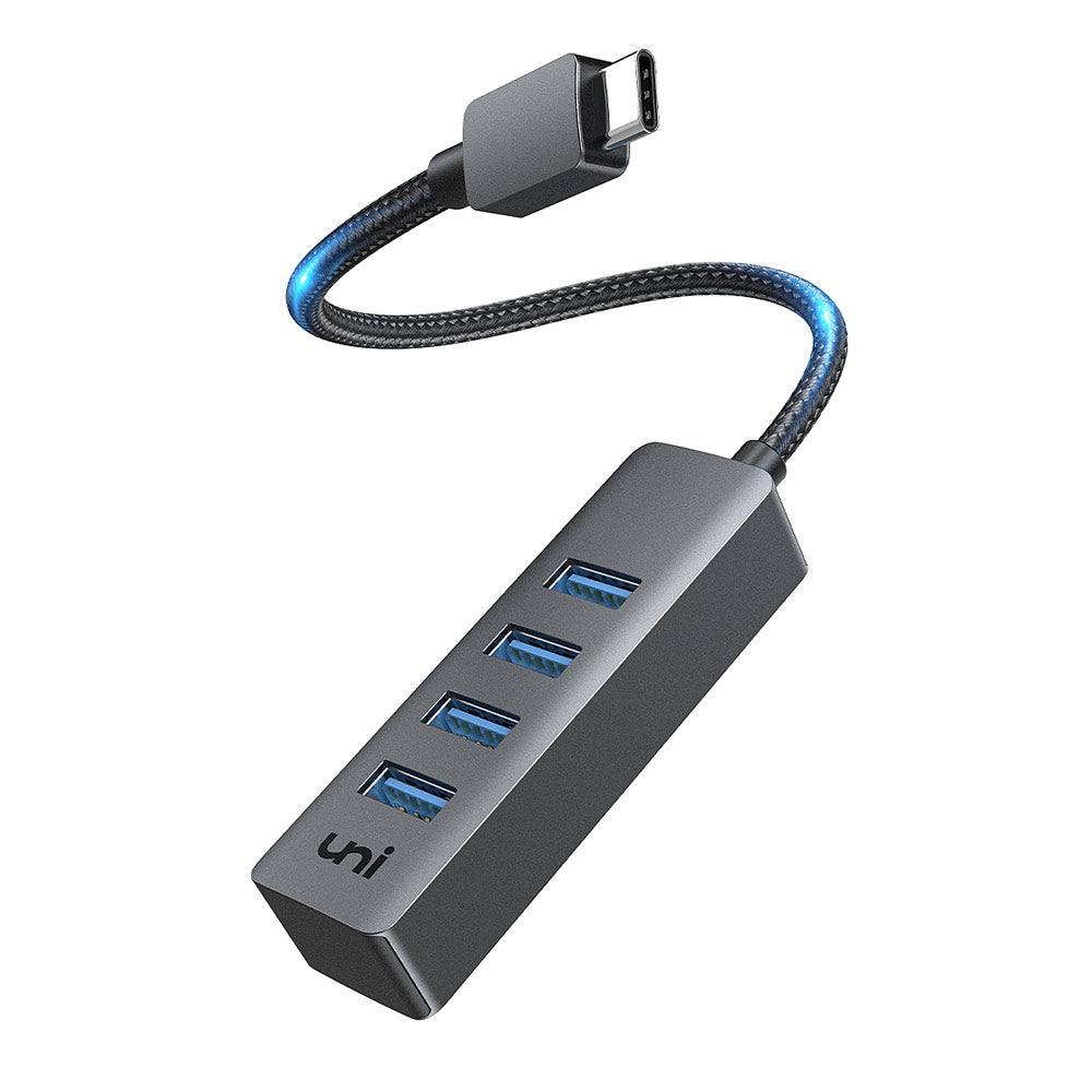 USB Hub 4 USB | Type C USB Adaptor | Vertical & Ultra-Slim |